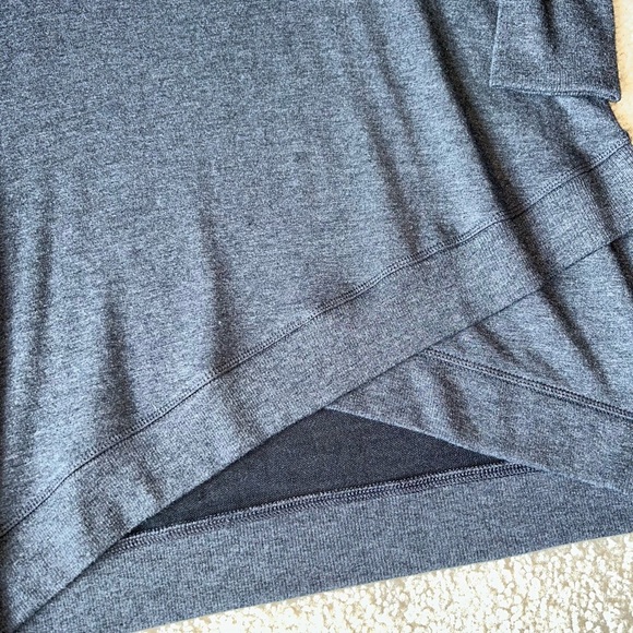 Athleta Gray Long Sleeve Tunic Dress - Picture 3 of 7